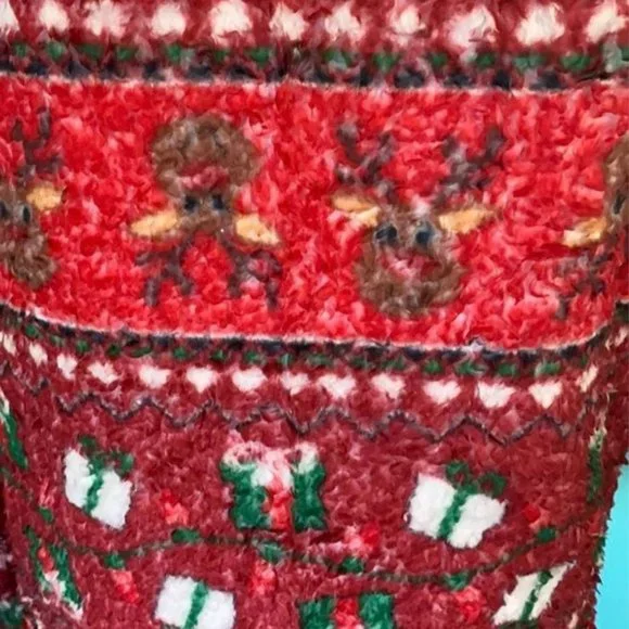 Holiday Christmas Soft Fuzzy Ugly Sweater - Picture 6 of 6
